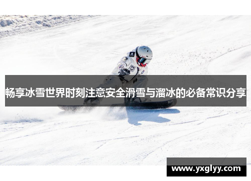 畅享冰雪世界时刻注意安全滑雪与溜冰的必备常识分享